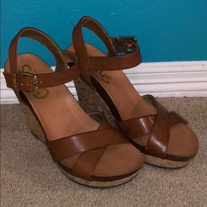 Circus by Sam Edelman Brown Wedges